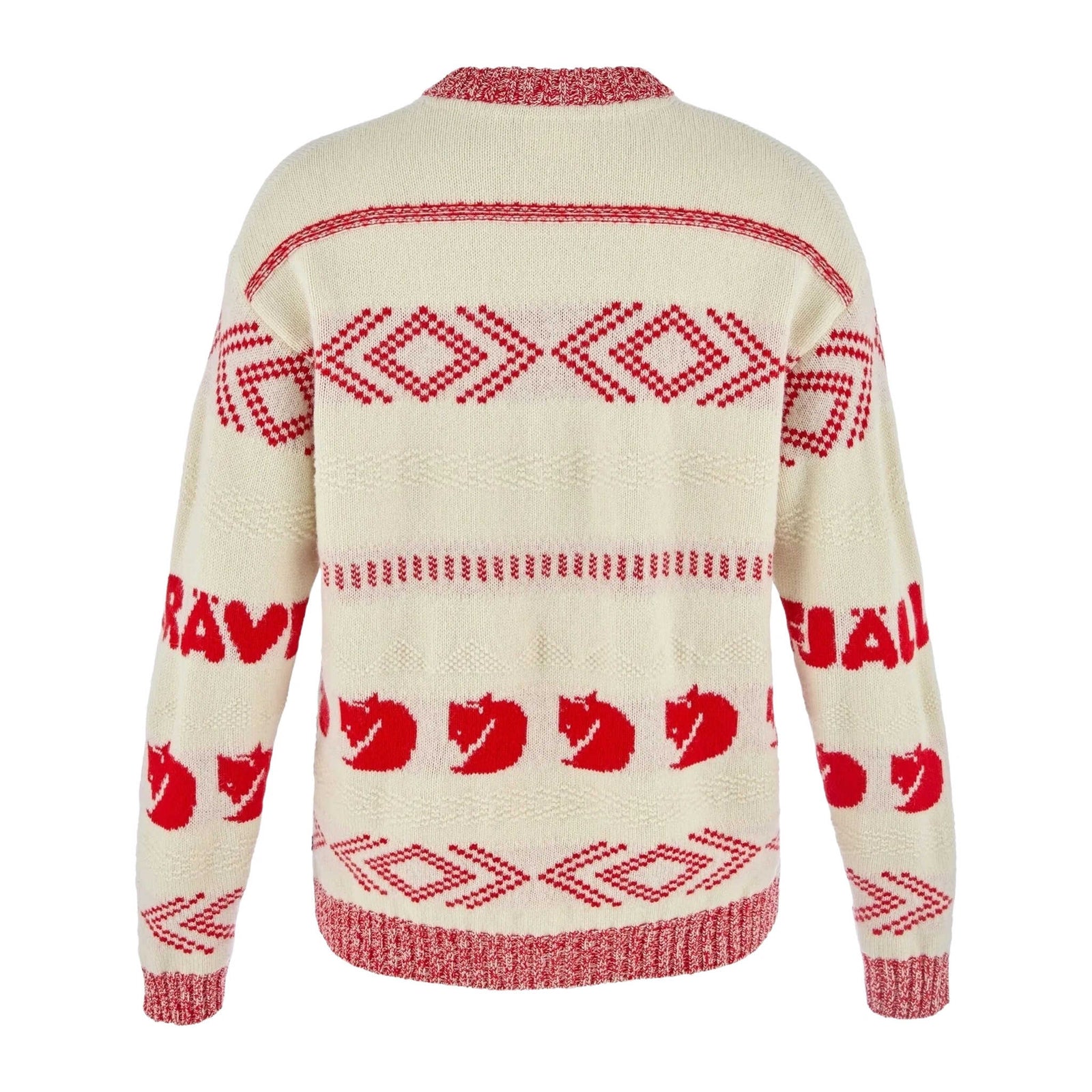 Pull en maille jacquard Fjällräven | Femmes