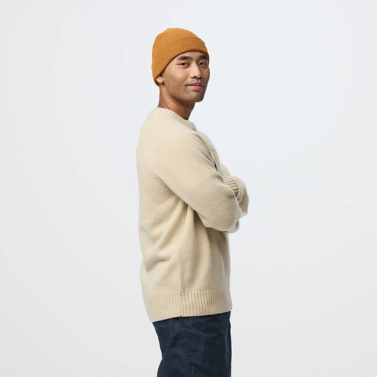 Pull en maille avec logo Fjällräven | Homme
