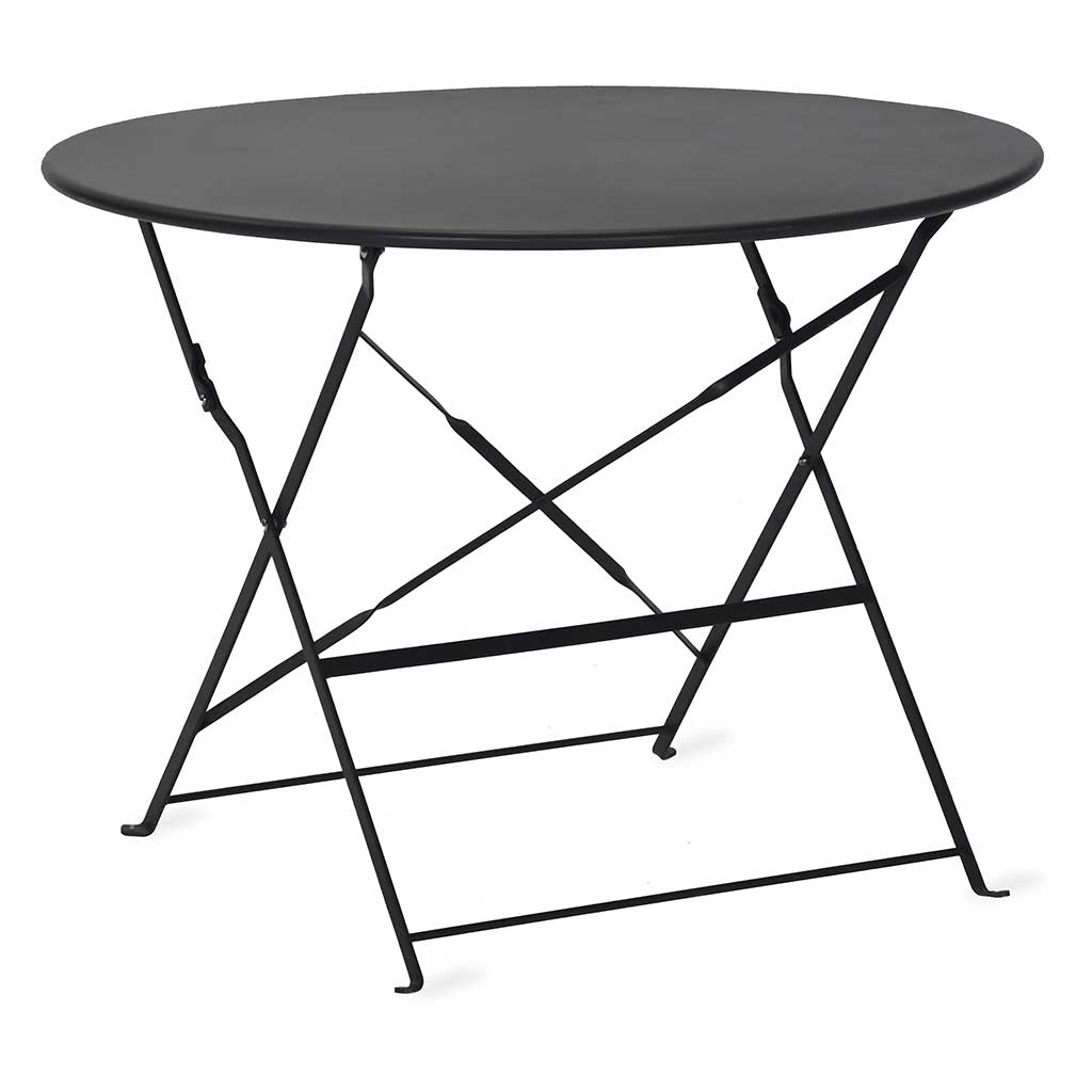 Rive Droite Bistro Table Garden Trading BTCN02 Outdoor Dining Tables Large / Carbon