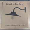 St Ives Swan Neck Light | SMALL DEFECT SALE Garden Trading SDS-LAHP01-4 Wall Lights One Size / Silver