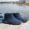 Boot with Natural Rubber Sole Glerups Outdoor Slipper Boots