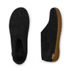 Shoe with Natural Rubber Sole Glerups Outdoor Slippers