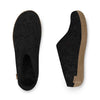 Slip-on with Leather Sole Glerups Slippers