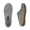 Slip-on with Natural Rubber Sole Glerups Outdoor Slippers