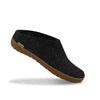 Slip-on with Natural Rubber Sole Glerups Outdoor Slippers