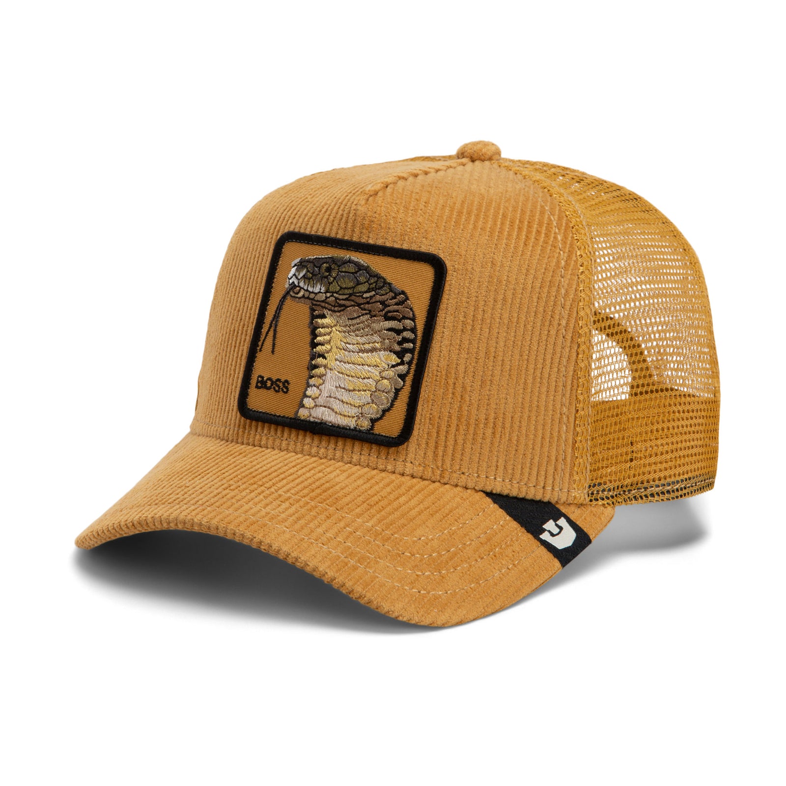 Corduroy Boss Trucker Hat Goorin Bros. 101-3181-AMB01-O/S Caps & Hats One Size / Amber