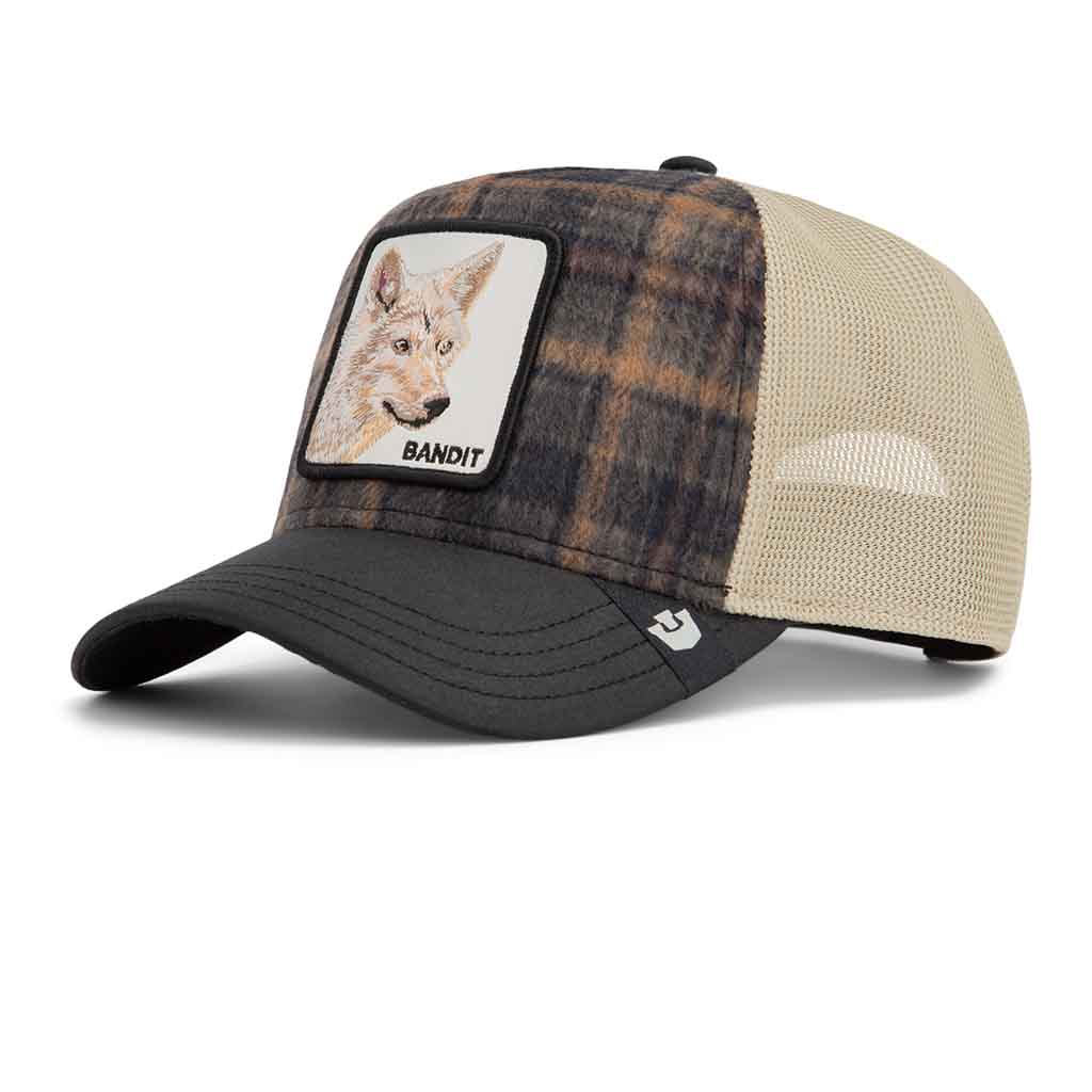 Dapper Bandit Italy Trucker Hat Goorin Bros. 101-2814-VOI01 Caps &amp; Hats One Size / Plaid