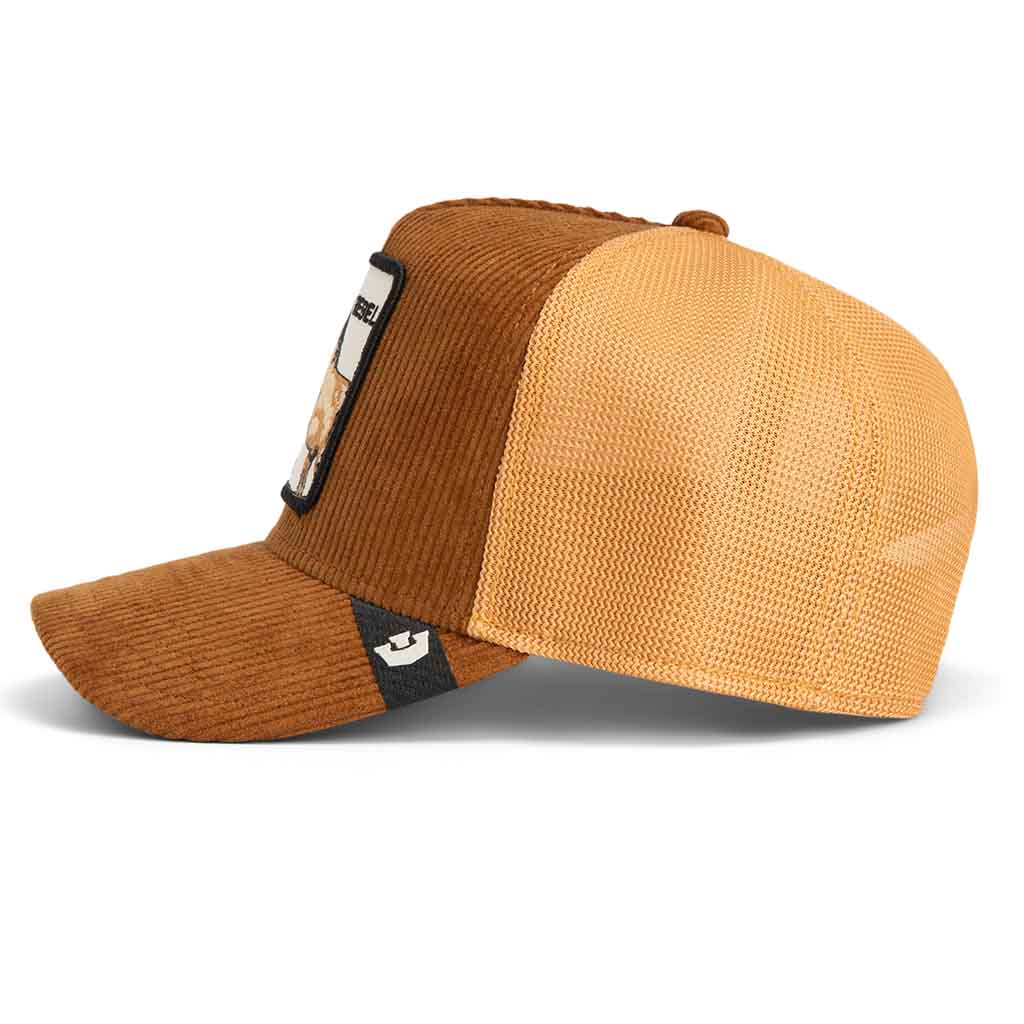Dapper Rebel Corduroy Trucker Hat Goorin Bros. 101-2859-HEA01 Caps & Hats One Size / Cordury