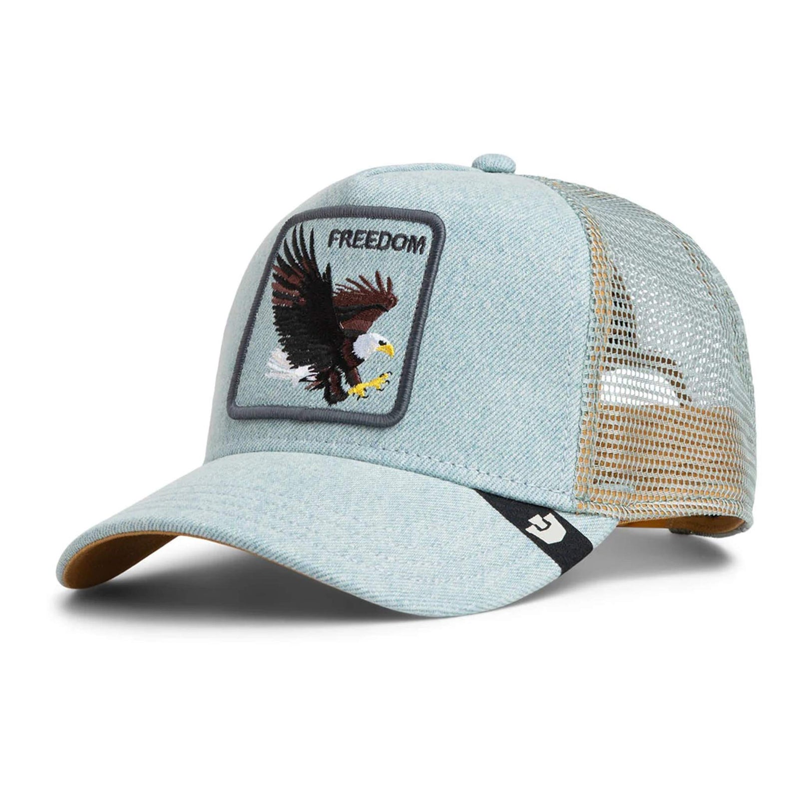 Denim Eagle Trucker Hat