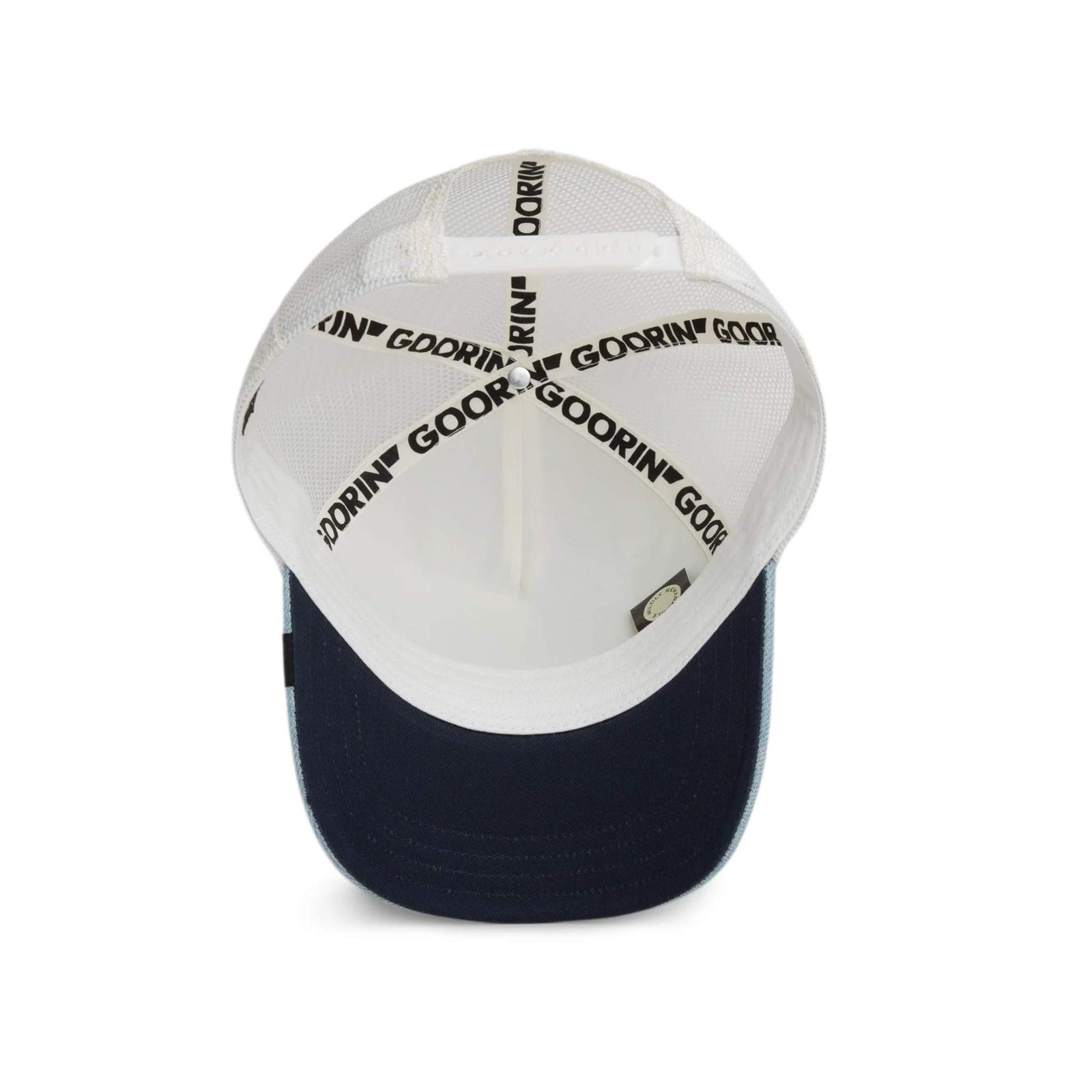 Denim Panther Trucker Hat Goorin Bros. 101-2958-DEN02-O/S Caps & Hats One Size / Light Denim