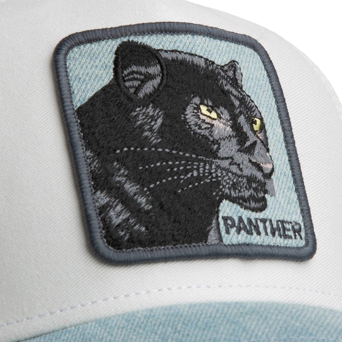 Denim Panther Trucker Hat Goorin Bros. 101-2958-DEN02-O/S Caps & Hats One Size / Light Denim