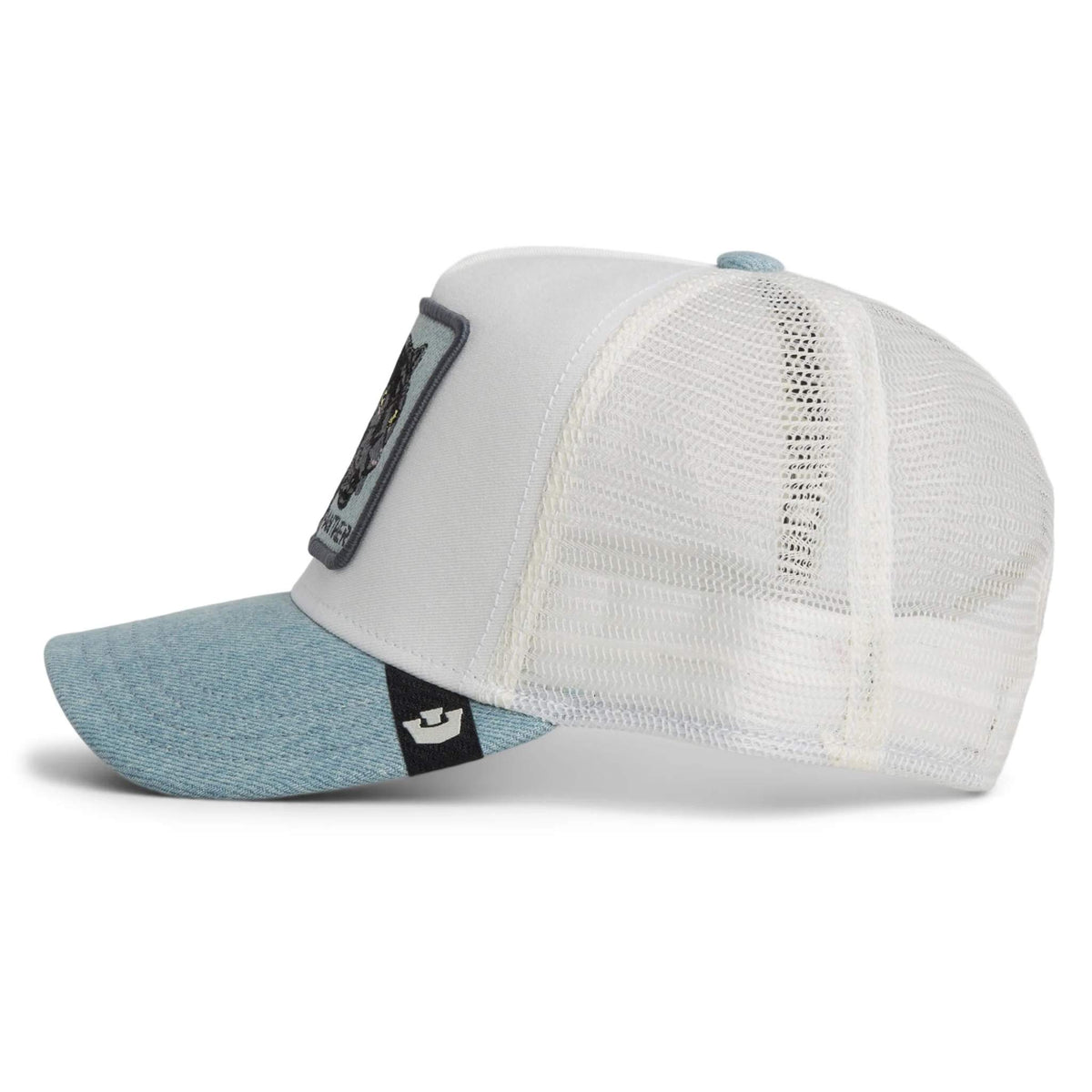 Denim Panther Trucker Hat Goorin Bros. 101-2958-DEN02-O/S Caps & Hats One Size / Light Denim
