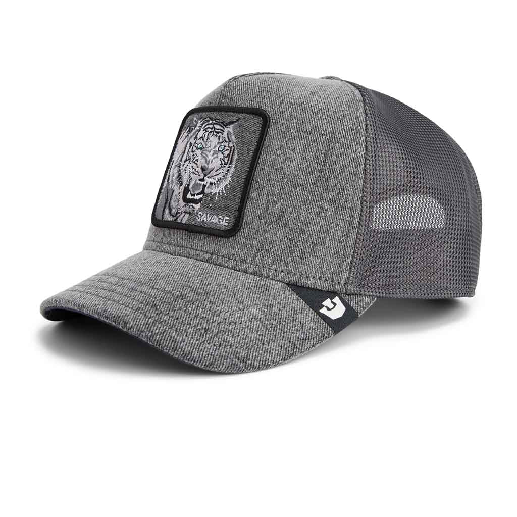 Denim Savage Trucker Hat Goorin Bros. 101-2591-DEN03 Caps &amp; Hats One Size / Grey Denim