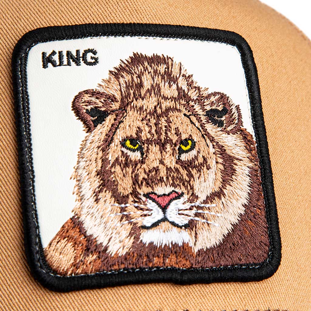 King Trucker Hat Goorin Bros. 101-2459-HEA02 Caps & Hats One Size / Heat/Ground