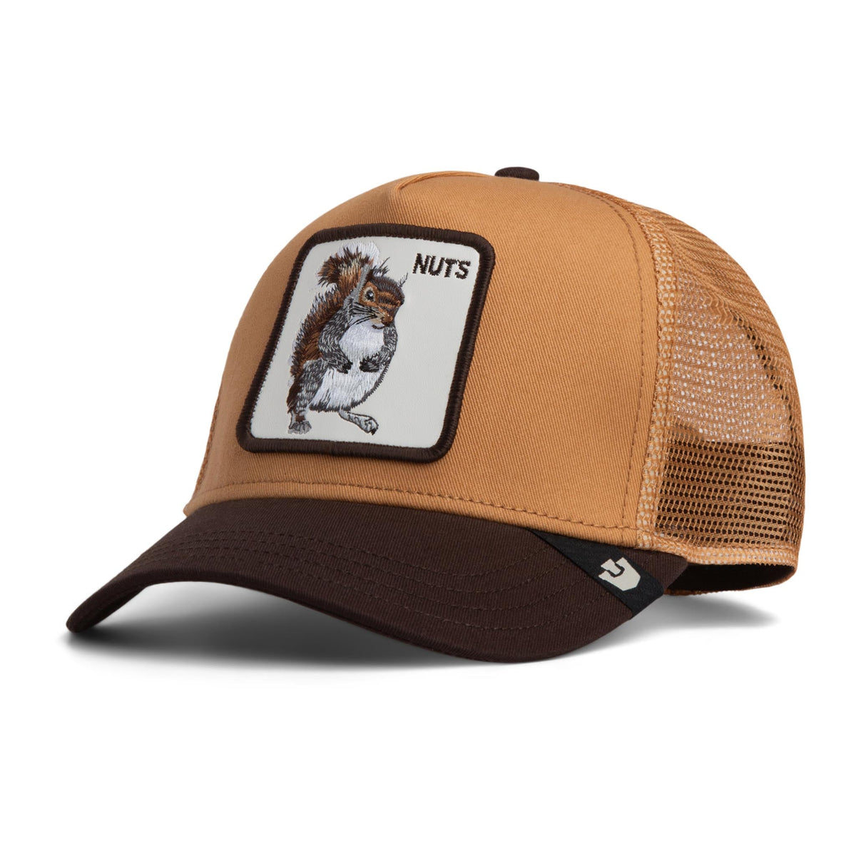 Nuts Trucker Hat Goorin Bros. 101-2546-HEA02-O/S Caps &amp; Hats One Size / Heat/Ground