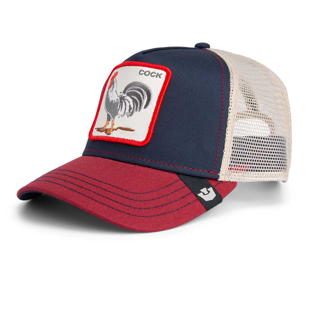 Rooster Trucker Hat Goorin Bros. 101-2458-EDG02 Caps &amp; Hats One Size / Edge/Crush