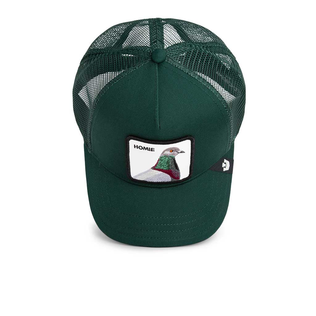 The Homie Pigeon Trucker Hat Goorin Bros. 101-2423-GUA01 Caps & Hats One Size / Guard