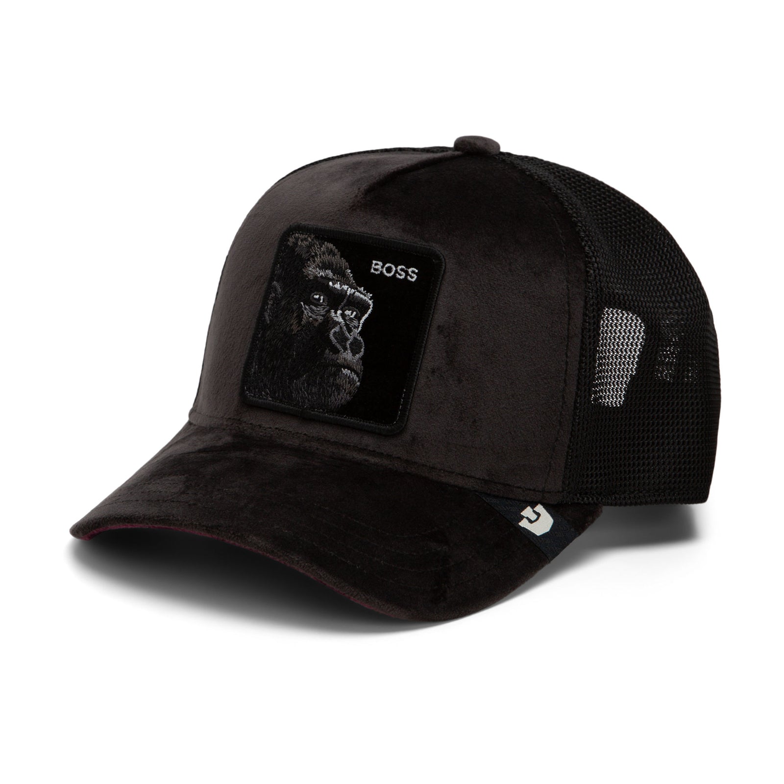 Velour Boss Trucker Hat Goorin Bros. 101-3674-VOI01-O/S Caps & Hats One Size / Void
