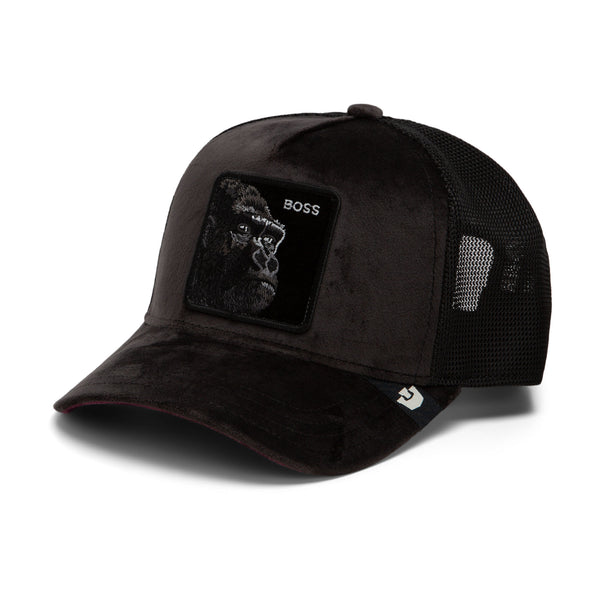 Velour Boss Trucker Hat Goorin Bros. 101-3674-VOI01-O/S Caps & Hats One Size / Void