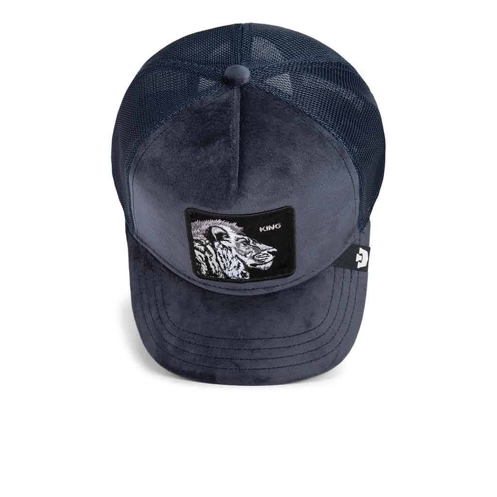 Velour Lion Trucker Hat Goorin Bros. 101-2353-EDG01 Caps & Hats One Size / Void