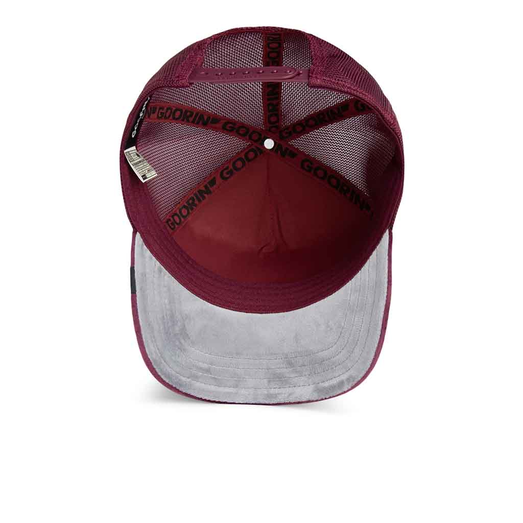 Velour Tiger Trucker Hat Goorin Bros. 101-2352-DES01 Caps & Hats One Size / Desire