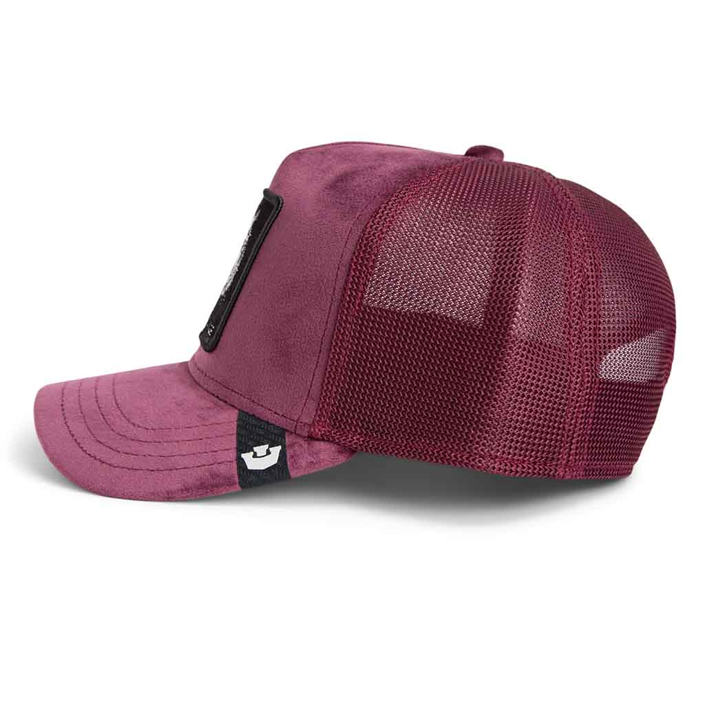 Velour Tiger Trucker Hat Goorin Bros. 101-2352-DES01 Caps & Hats One Size / Desire
