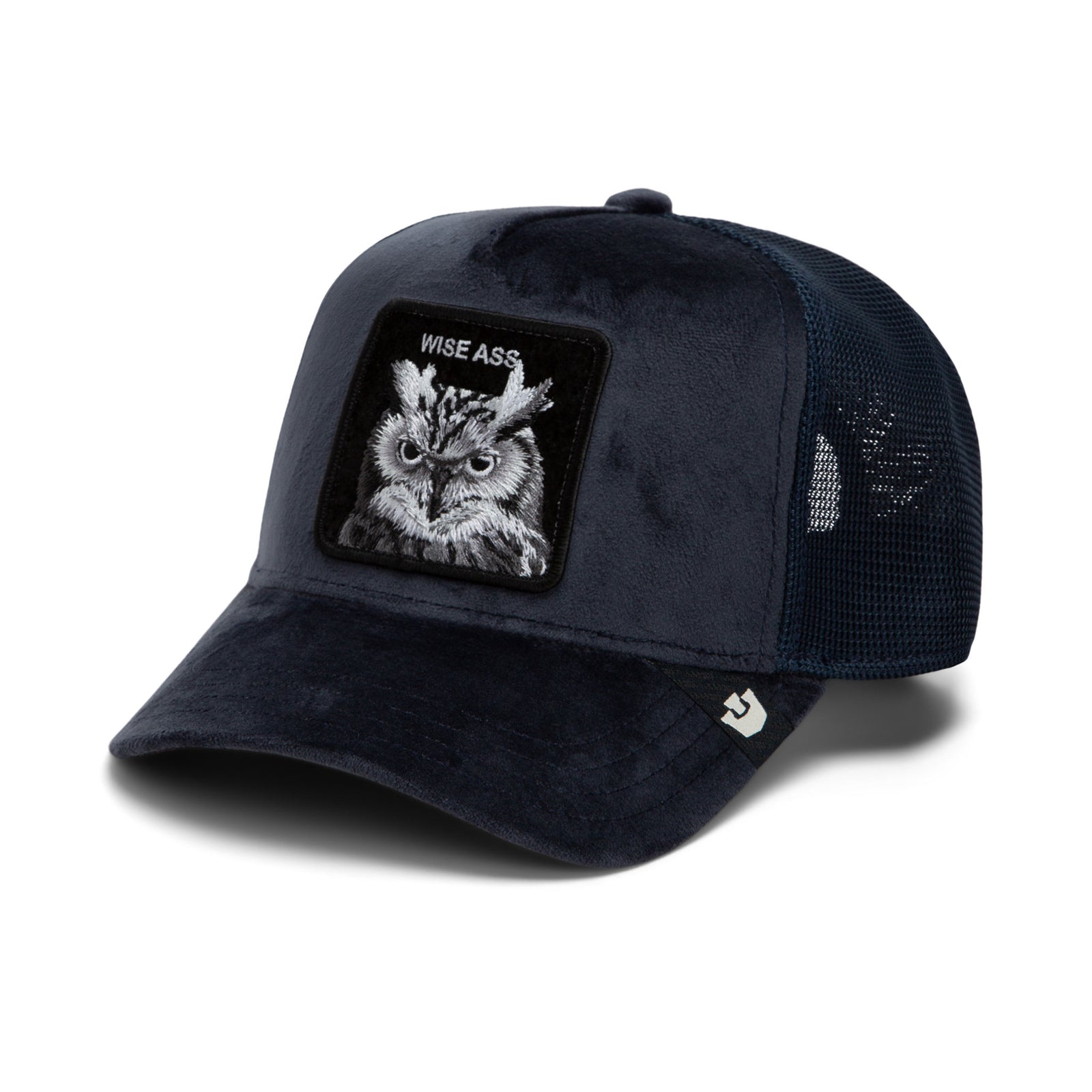 Velour Wise Ass Trucker Hat Goorin Bros. 101-3678-EDG01-O/S Caps & Hats One Size / Edge
