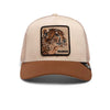 Warrior Cheetah Trucker Hat Goorin Bros. 101-1754-TAU Caps & Hats One Size / Taupe