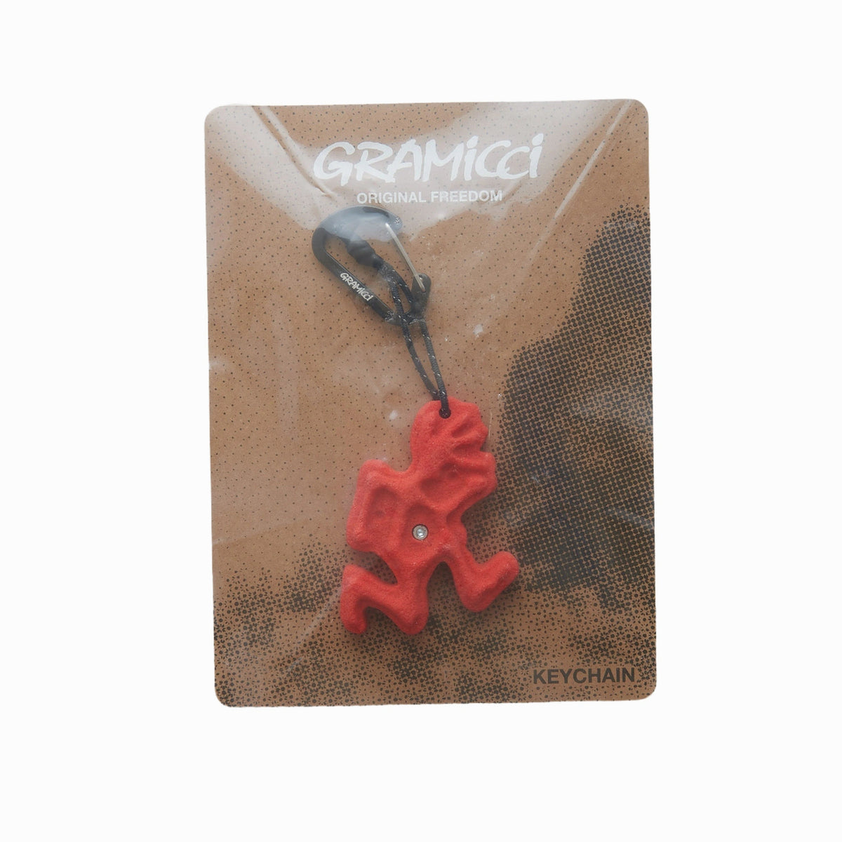 Running Man Climbing Key Chain Gramicci G6FA-217-GRRD-F Keychains One Size / Gramicci Red