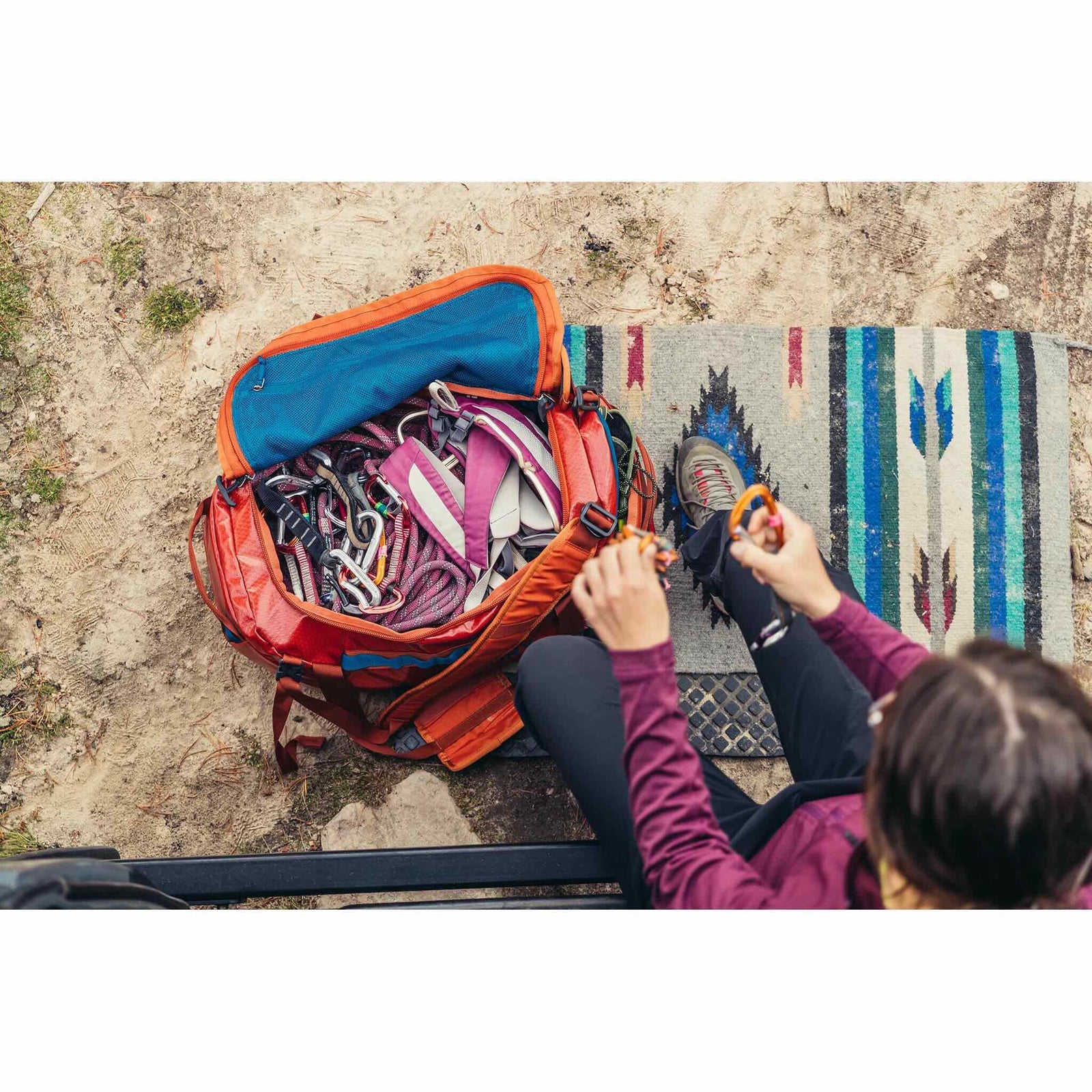 Alpaca 60 Gregory 147898-D789 Duffle Bags 60L / Mesa Brown
