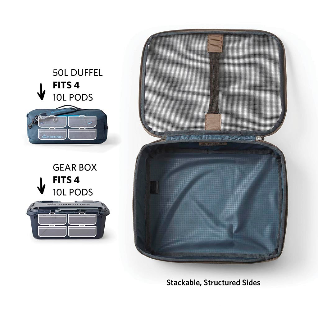 Alpaca Gear Pod Gregory Camp Storage Boxes