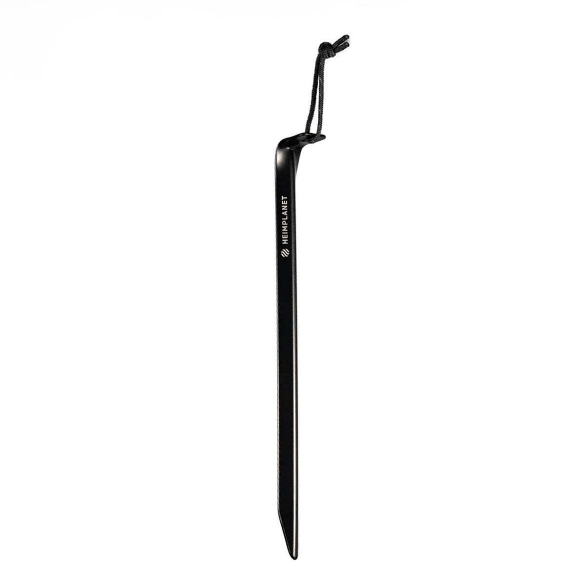 V-shaped XL Aluminum Tent Pegs HEIMPLANET T020098 Tent Stakes 8-Pack / Anthracite Anodized