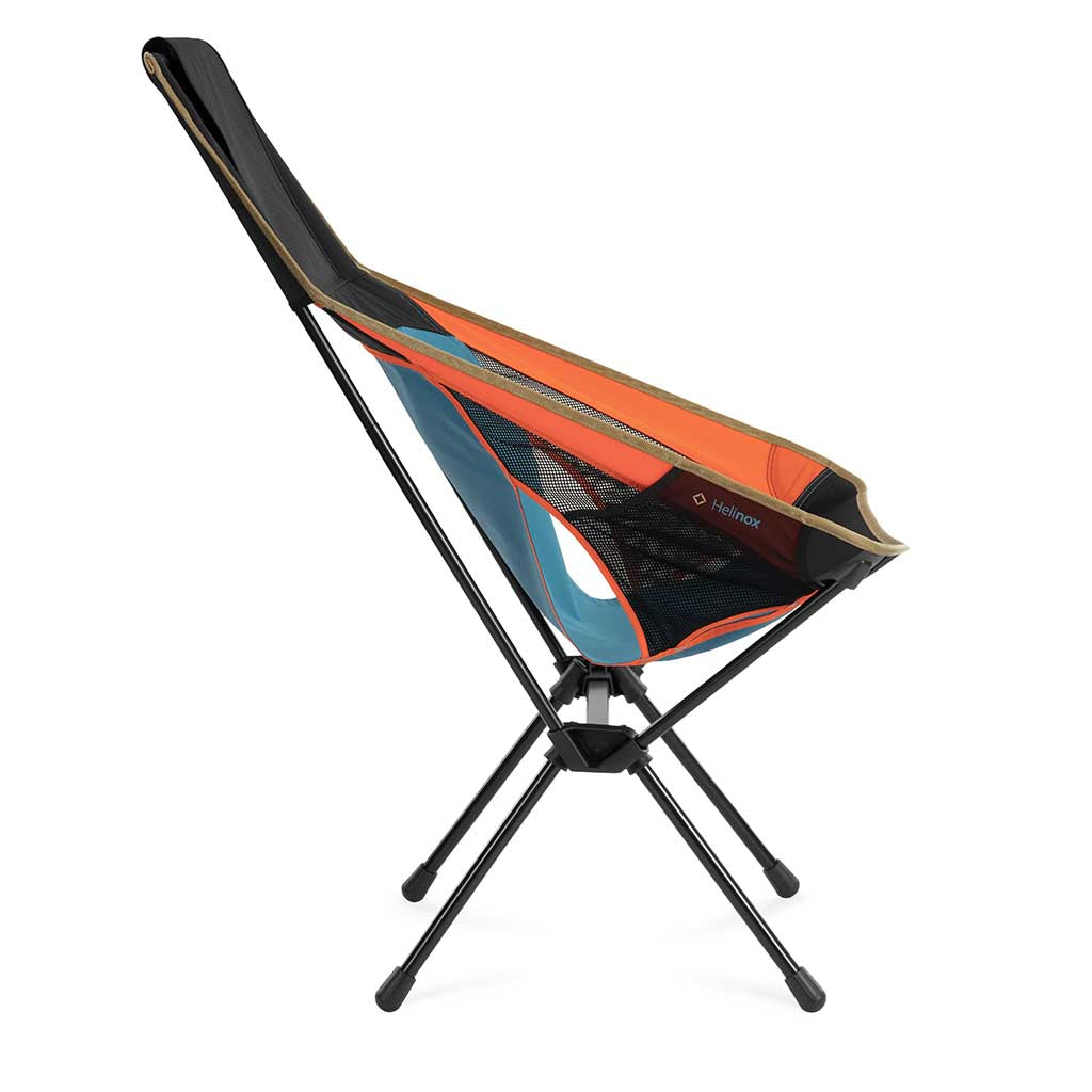 Sunset Chair (re) Helinox 10003705 Chairs One Size / Heritage Multi Block