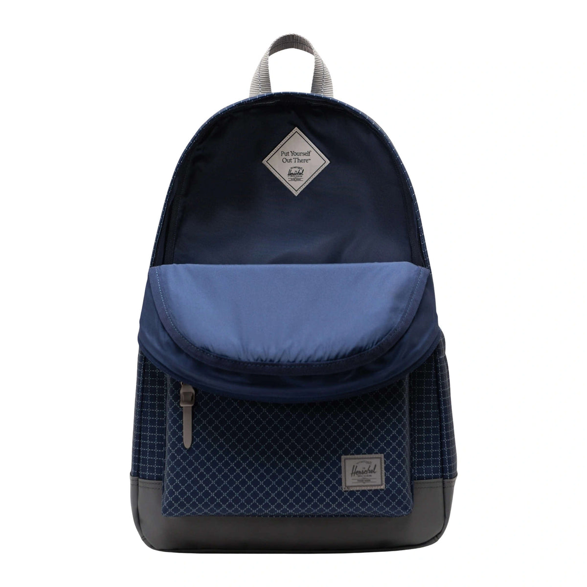 Herschel Heritage Backpack Herschel Supply Co. 11383-07781-OS Backpacks 24L / Grid Naval Academy/Magnet