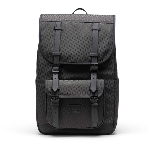 backpack herschel supply co. | Herschel Little America Mid | Noir Diamant/Noir Bass Fishing 101 Basics Color:Craw Hooks_Fly Hooks