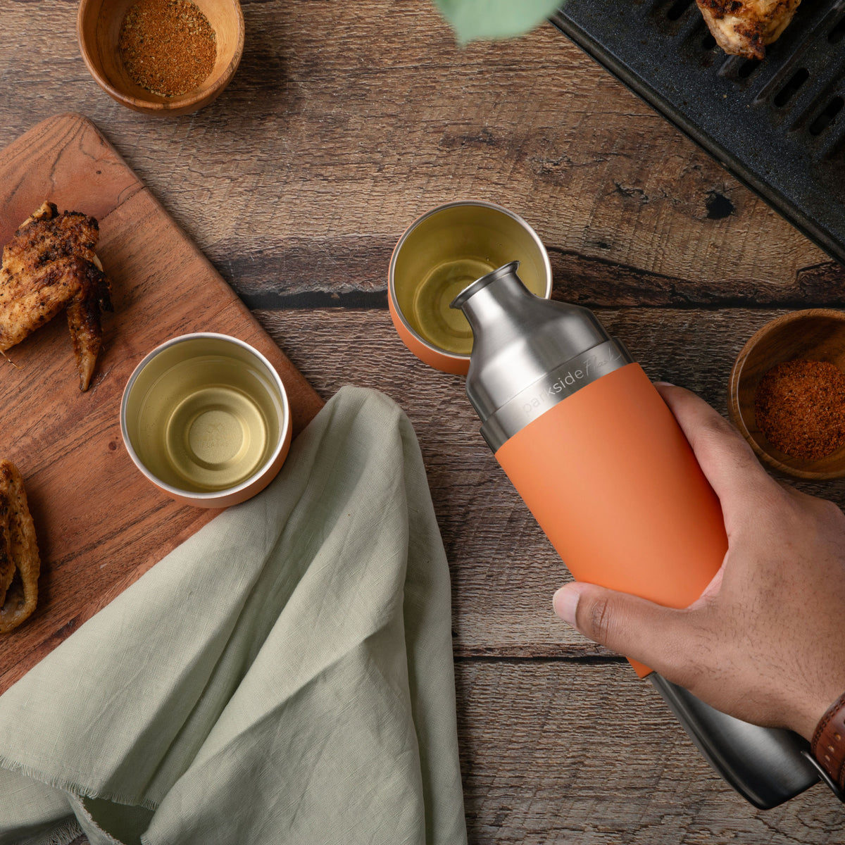 Parkside Flask 750 High Camp Flasks 1100H Camp Flasks 750 ml / Ember