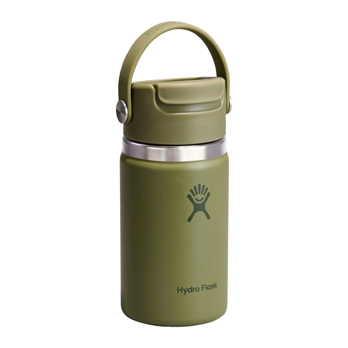 12 oz Travel Mug w/ Flip Sip Cap Hydro Flask W12FCX346 Water Bottles 12 oz / Palmer Green