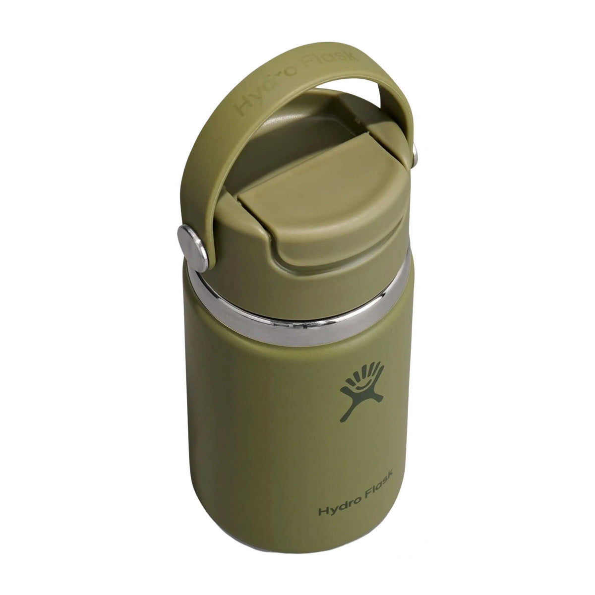 12 oz Travel Mug w/ Flip Sip Cap Hydro Flask W12FCX346 Water Bottles 12 oz / Palmer Green