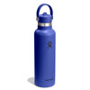 21 oz Standard Mouth w/ Flex Straw Cap Hydro Flask S21CFS382 Water Bottles 21 oz / Capri Blue