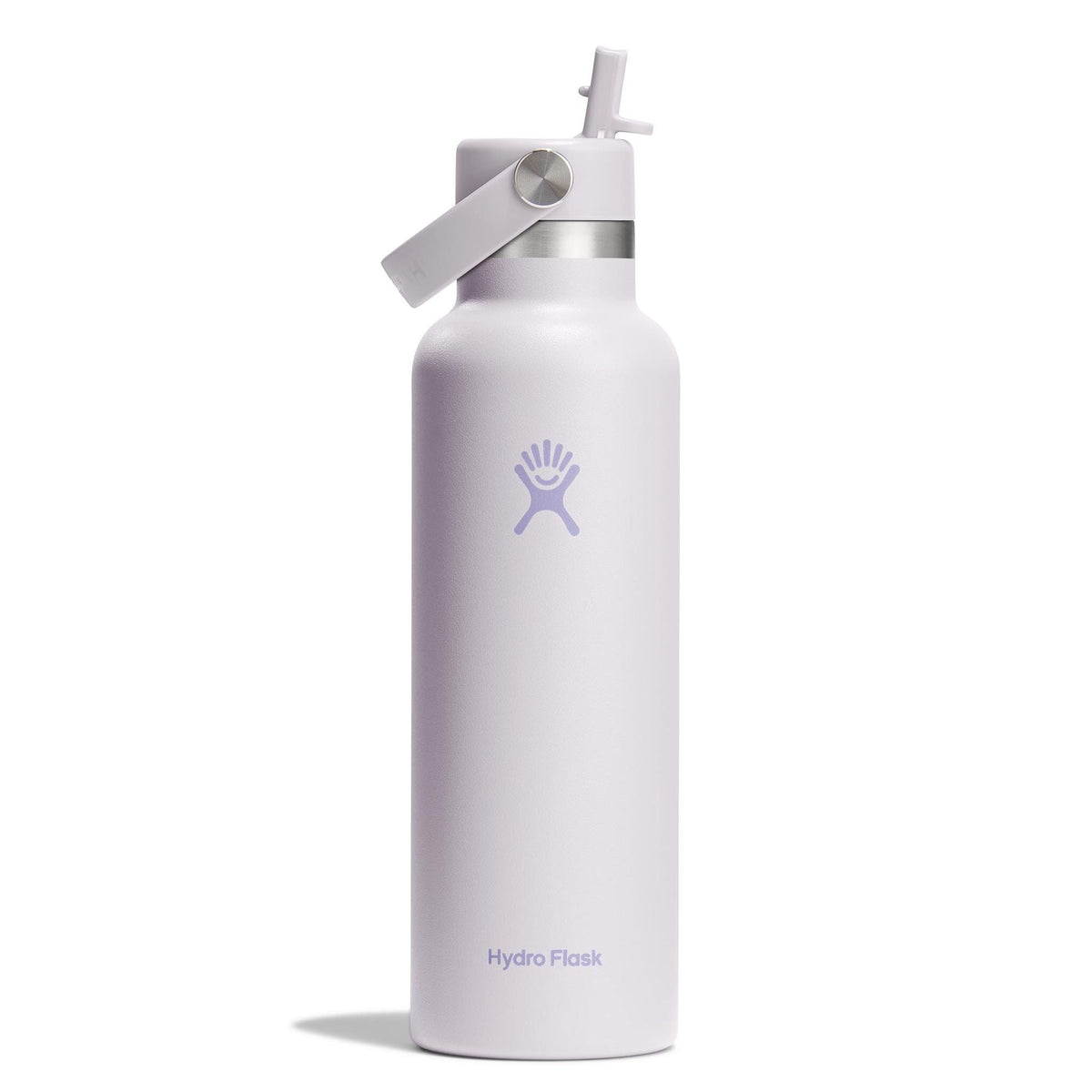21 oz Standard Mouth w/ Flex Straw Cap Hydro Flask S21CFS145 Water Bottles 21 oz / Cloud Pink