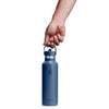 21 oz Standard Mouth w/ Flex Straw Cap Hydro Flask S21CFS384 Water Bottles 21 oz / Harbor Blue