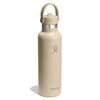 21 oz Standard Mouth w/ Flex Straw Cap Hydro Flask S21CFS114 Water Bottles 21 oz / Oat