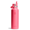 21 oz Standard Mouth w/ Flex Straw Cap Hydro Flask S21CFS668 Water Bottles 21 oz / Popstar Pink