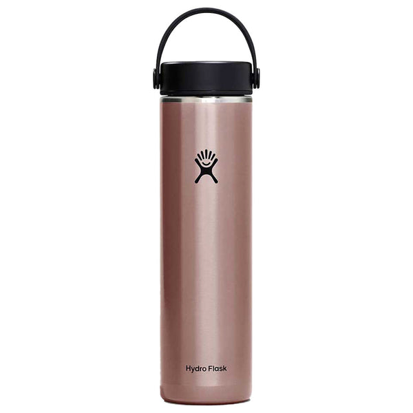 24 oz Lightweight Wide Mouth Hydro Flask LW24LWB088 Water Bottles 24 oz / Quartz