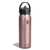 32 oz Lightweight w/ Flex Straw Cap Hydro Flask LW32LWFS088 Water Bottles 32 oz / Quartz