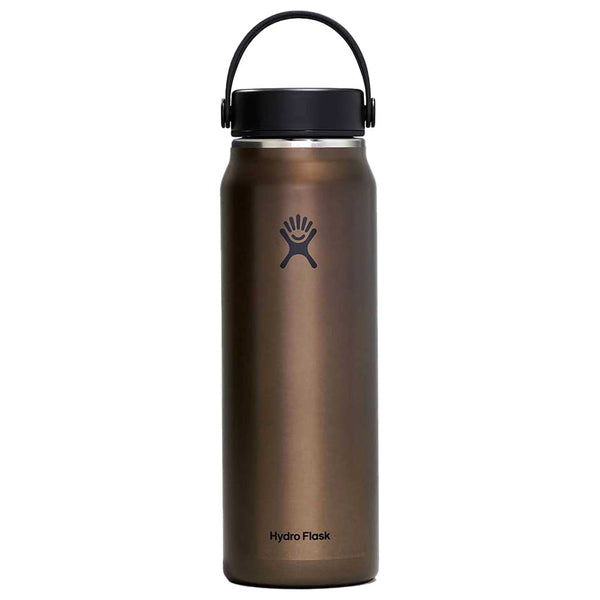 32 oz Lightweight Wide Mouth Hydro Flask LW32LWB080 Water Bottles 32 oz / Obsidian