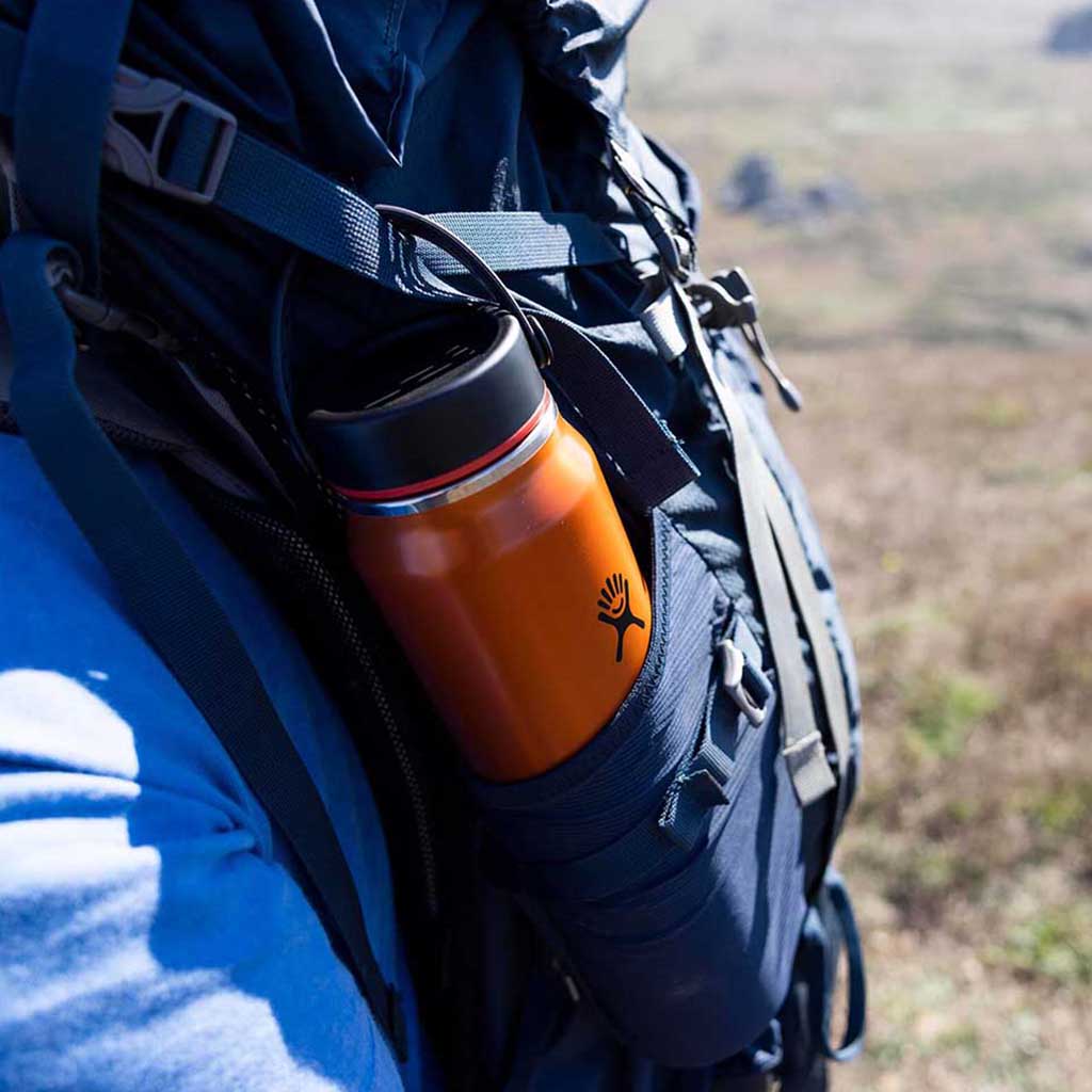32 oz Lightweight Wide Mouth Hydro Flask LW32LWB080 Water Bottles 32 oz / Obsidian