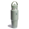 32 oz Wide Flex Straw Travel Bottle Hydro Flask WT32CFS374 Water Bottles 32 oz / Agave