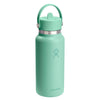 32 oz Wide Mouth w/ Flex Straw Cap Hydro Flask W32CFS344 Water Bottles 32 oz / Mermaid Green