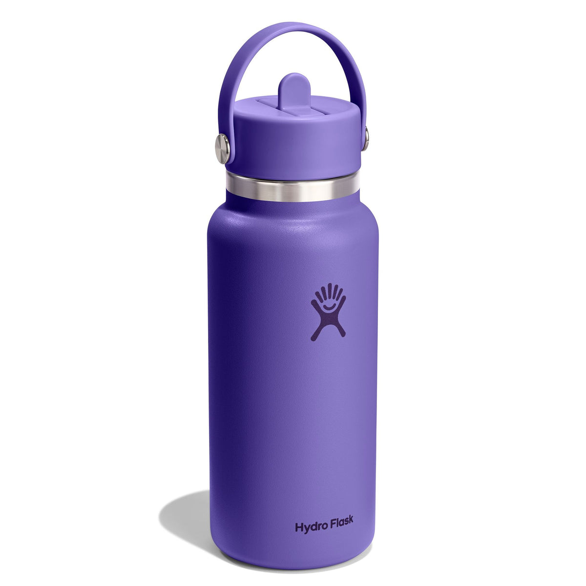32 oz Wide Mouth w/ Flex Straw Cap Hydro Flask W32CFS527 Water Bottles 32 oz / Utopia Purple